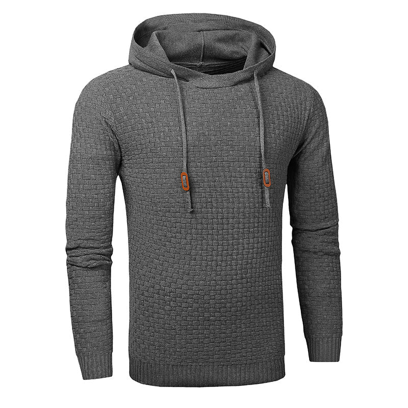 Men's Hoodie Sweatshirt - 65% Cotton 35% Polyester Pullover