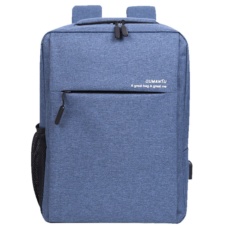 Waterproof Shockproof Laptop Backpack - Rechargeable Travel and Work Bag