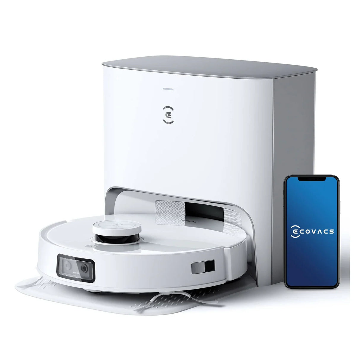 ECOVACS DEEBOT T10 PLUS Robot Vacuum Cleaner Auto-Empty Station 3000 Pa