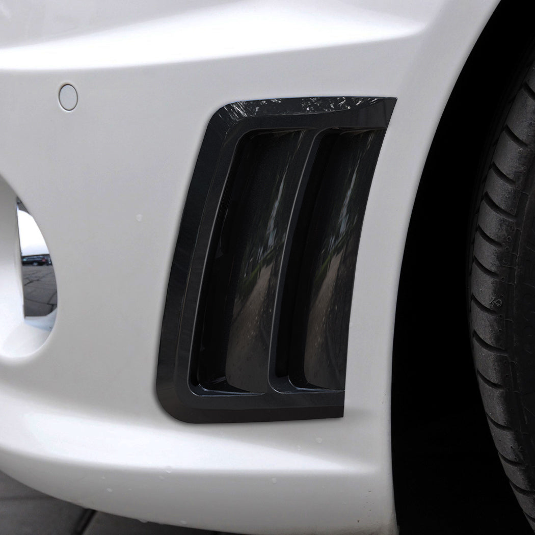 Gloss Black Side Vents for Mercedes Benz W204 C Class AMG 07-10