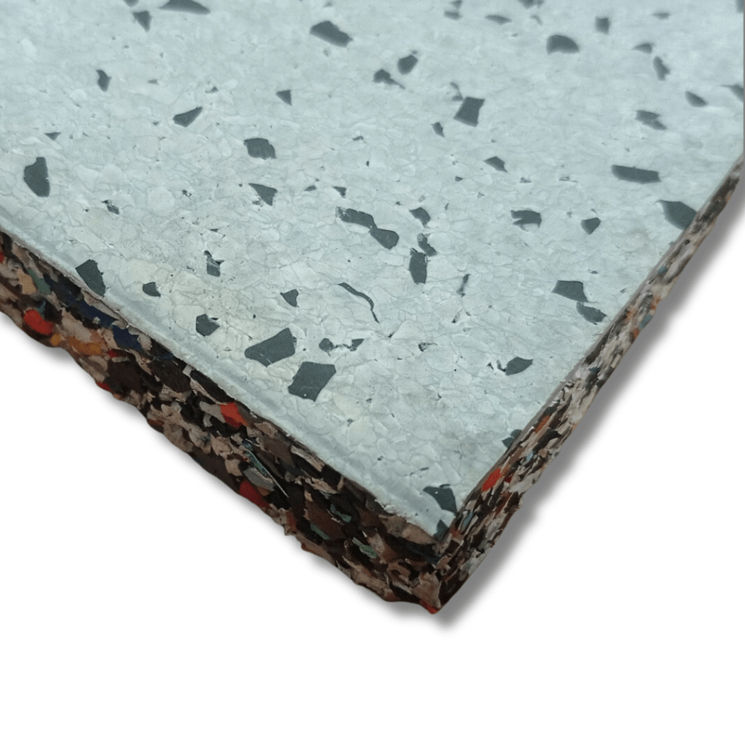 20mm Interlocking Gym Flooring Mats – Snowflake Self-Locking Home Gym Floor – Sprung Konnecta