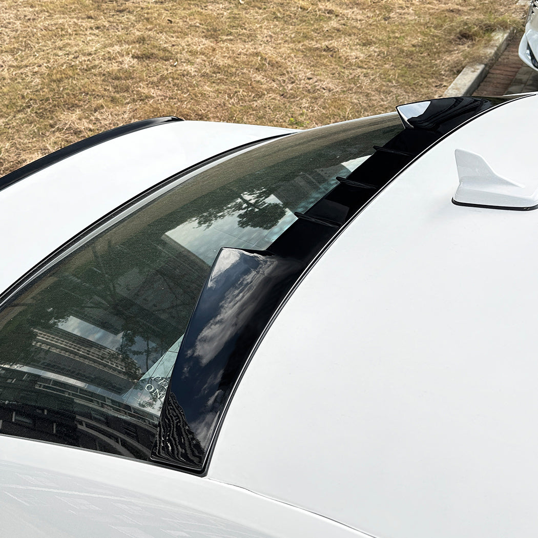 Gloss Black Roof Spoiler for Audi A4 S4 B9 B9.5 15-25