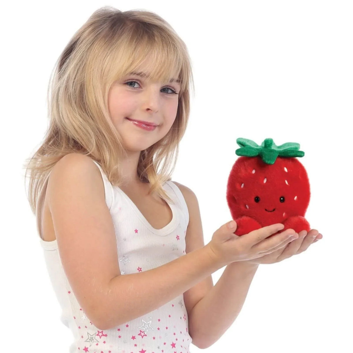 Palm Pals Juicy Strawberry Soft Toy