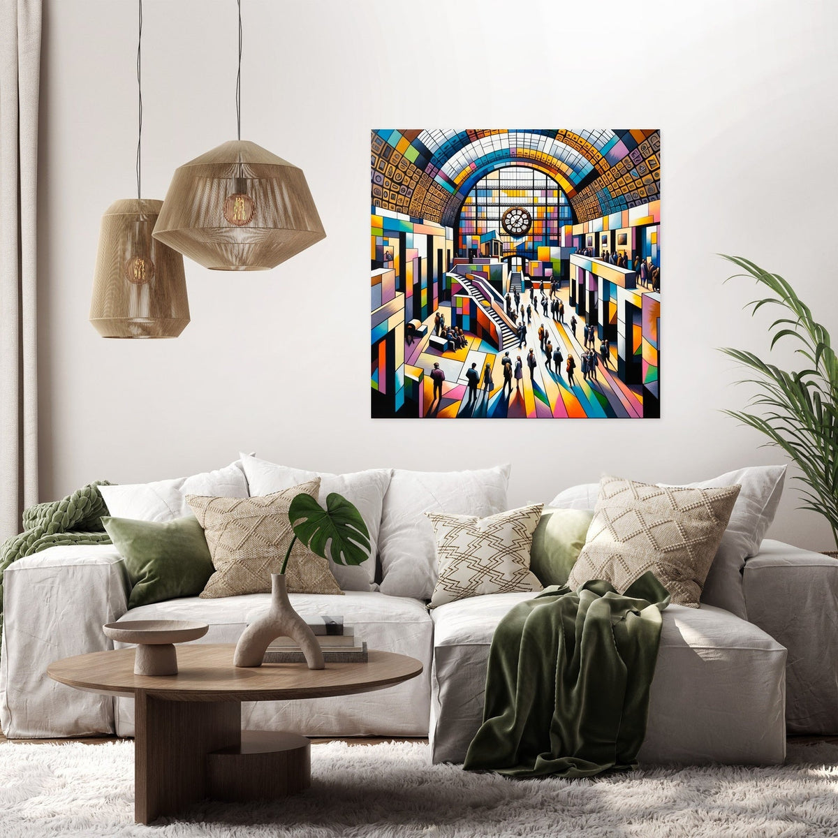 Musée d'Orsay Time Warp Paris Canvas