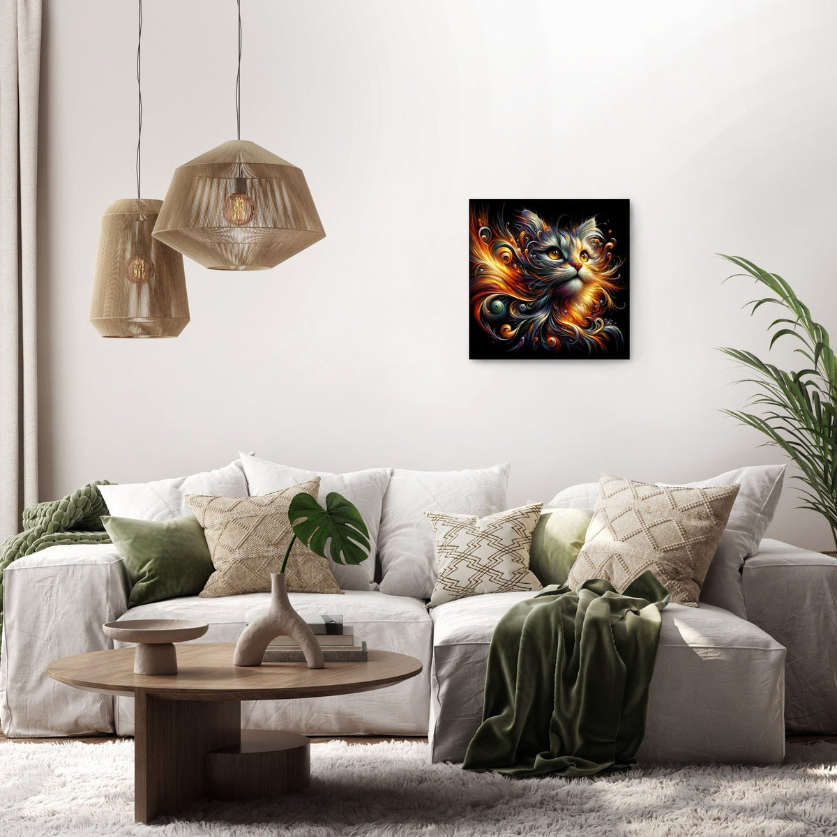 Cat's Vitality Canvas