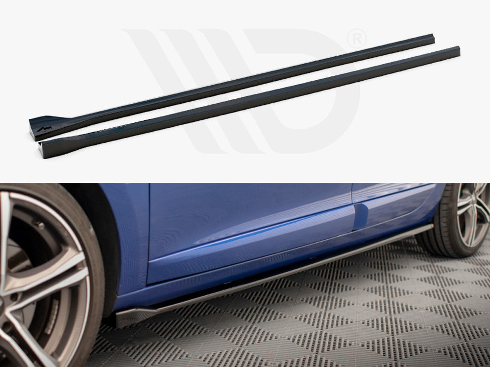 Maxton Design - Aftermarket  SIDE SKIRTS DIFFUSERS RENAULT MEGANE GT LINE GRANDTOUR MK3 FACELIFT
