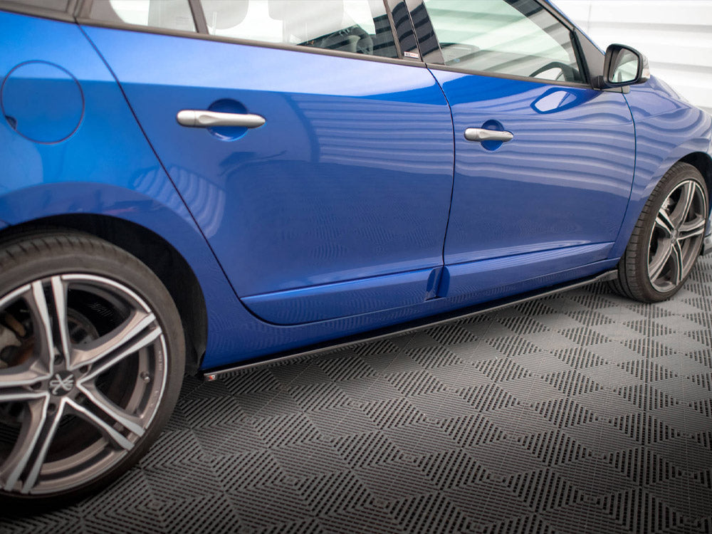 Maxton Design - Aftermarket  SIDE SKIRTS DIFFUSERS RENAULT MEGANE GT LINE GRANDTOUR MK3 FACELIFT