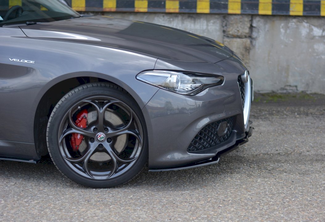 Maxton Design - Aftermarket  FRONT SPLITTER V.1 ALFA ROMEO GIULIA VELOCE (2015-2019)