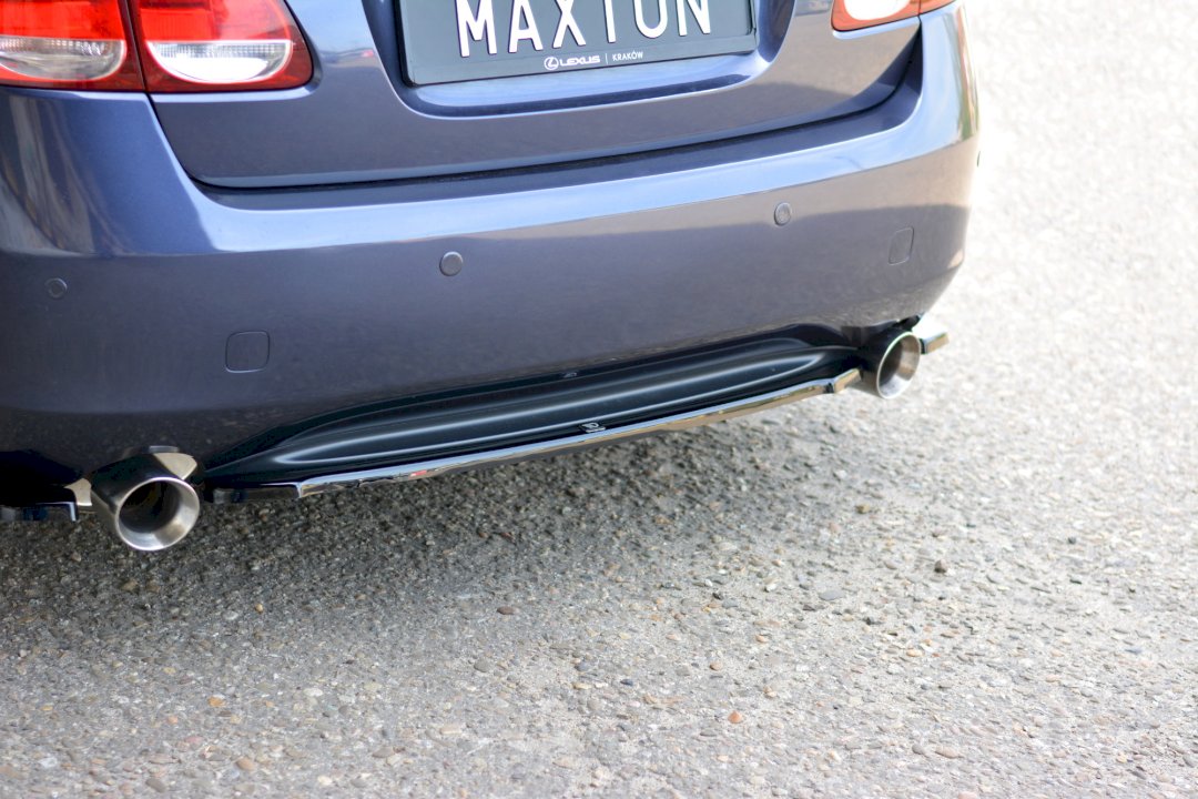 Maxton Design - Aftermarket  CENTRAL REAR SPLITTER LEXUS GS MK.3 (2005-2007)