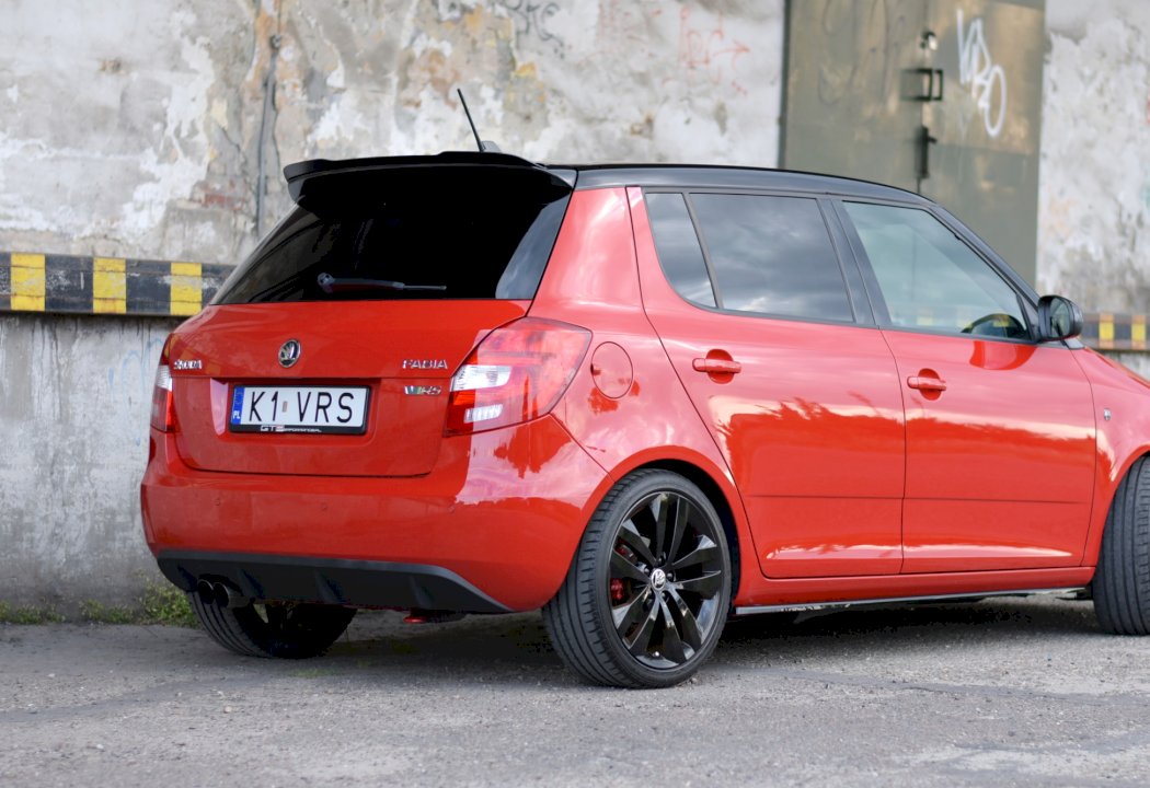 Maxton Design - Aftermarket  SPOILER EXTENSION SKODA FABIA MK2 RS (2010-2014)