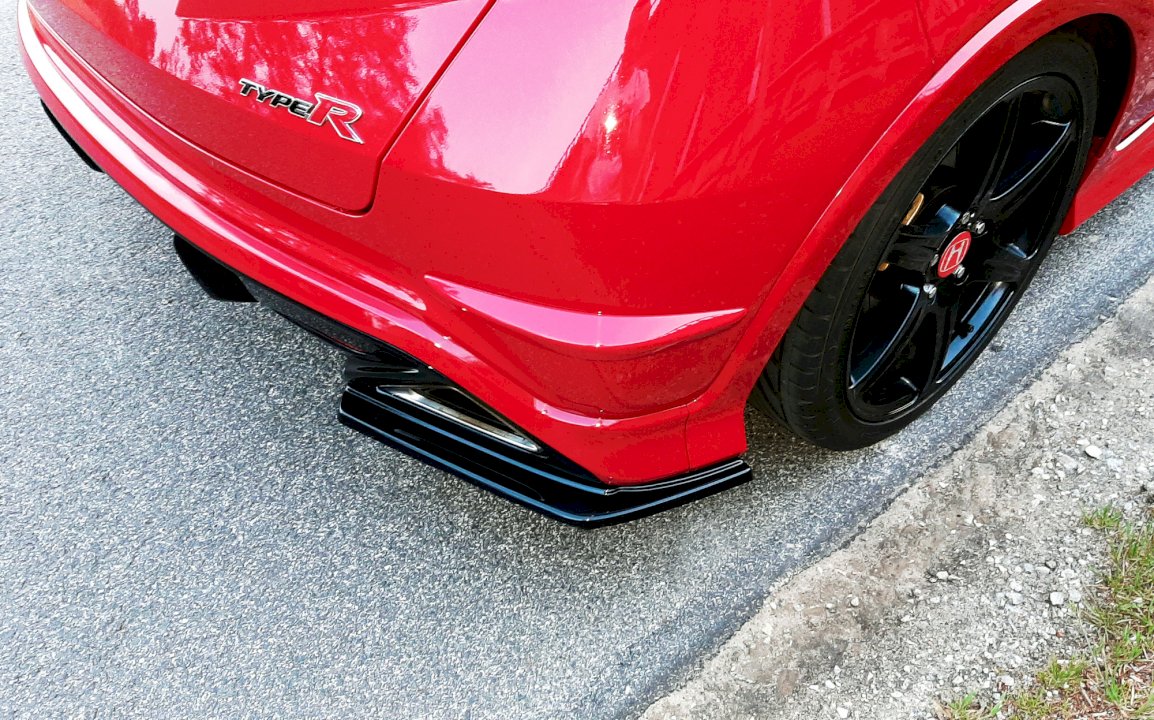 Maxton Design - Aftermarket  REAR SIDE SPLITTERS HONDA CIVIC VIII TYPE-R GP (2007-2010)