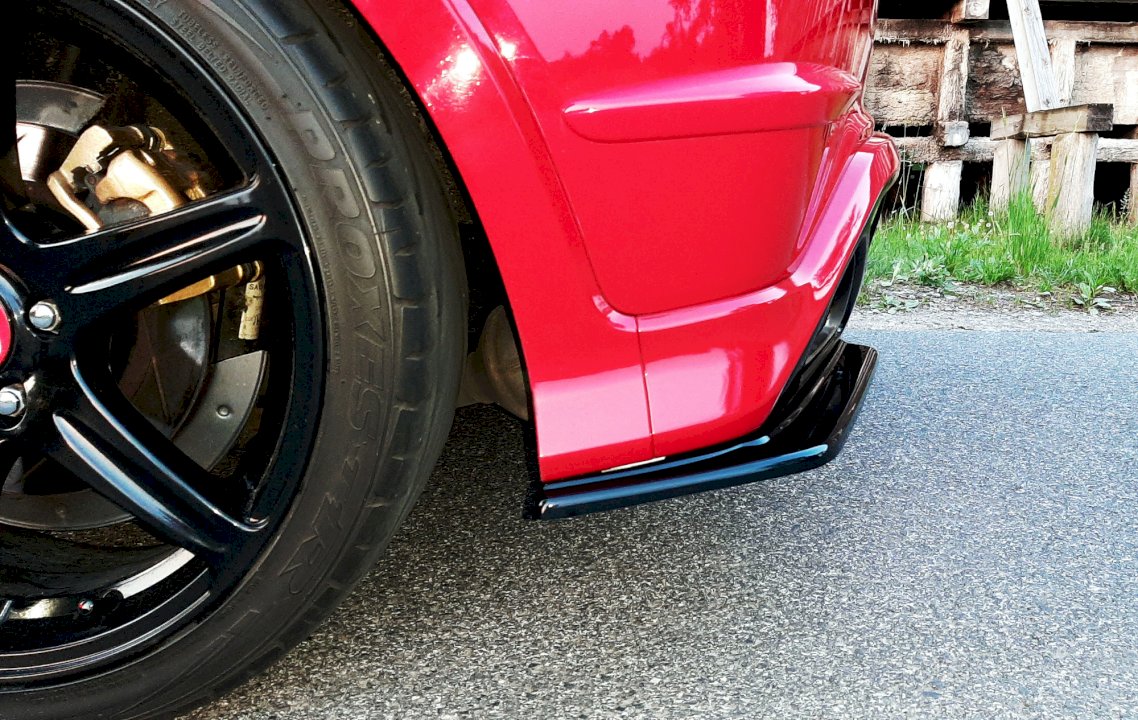 Maxton Design - Aftermarket  REAR SIDE SPLITTERS HONDA CIVIC VIII TYPE-R GP (2007-2010)