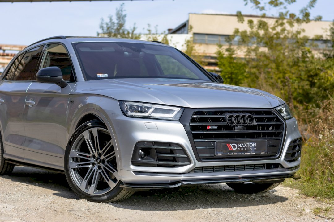 Maxton Design - Aftermarket  FRONT SPLITTER AUDI SQ5/Q5 S-LINE MKII (2017-UP)