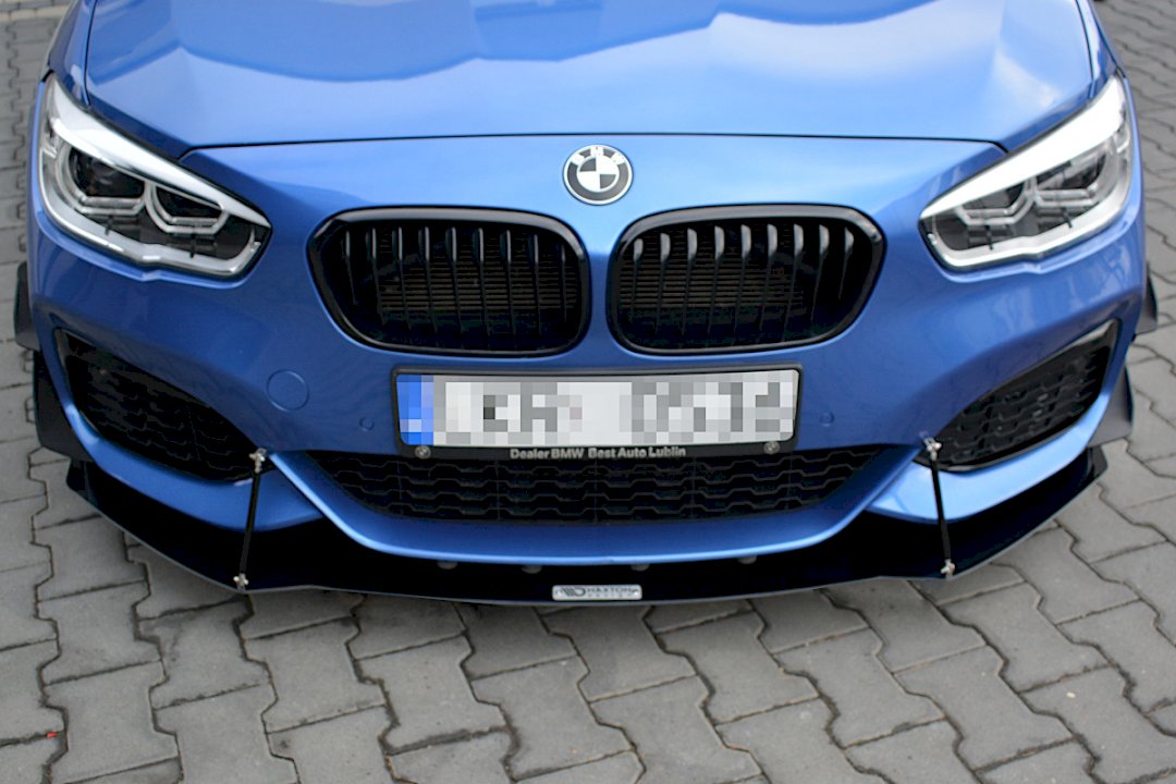 Maxton Design - Aftermarket  FRONT RACING SPLITTER V.1 BMW 1 F20/F21 M-POWER FACELIFT (2015-19)