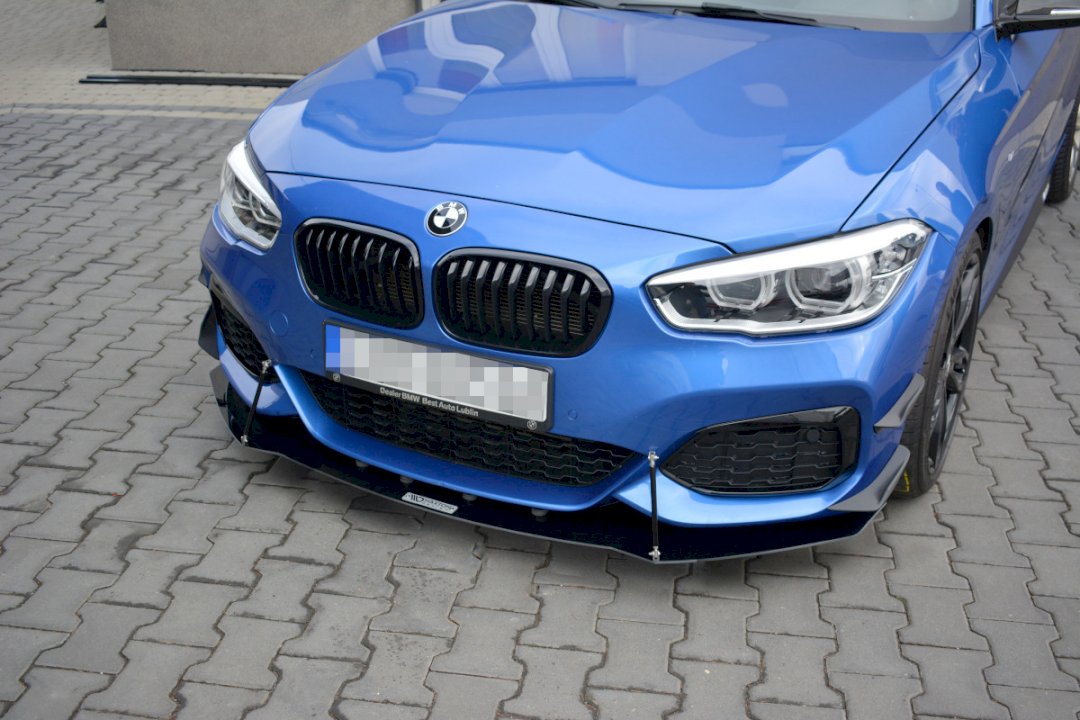 Maxton Design - Aftermarket  FRONT RACING SPLITTER V.1 BMW 1 F20/F21 M-POWER FACELIFT (2015-19)