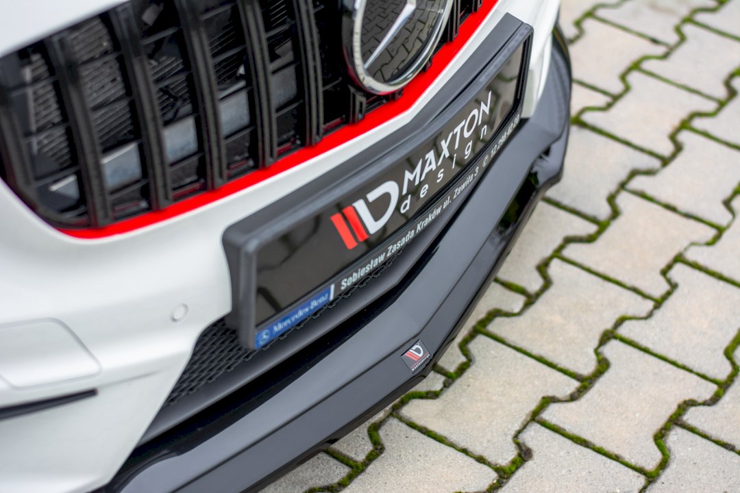 Maxton Design - Aftermarket  FRONT SPLITTER MERCEDES A45 AMG W176 (2013-2015)