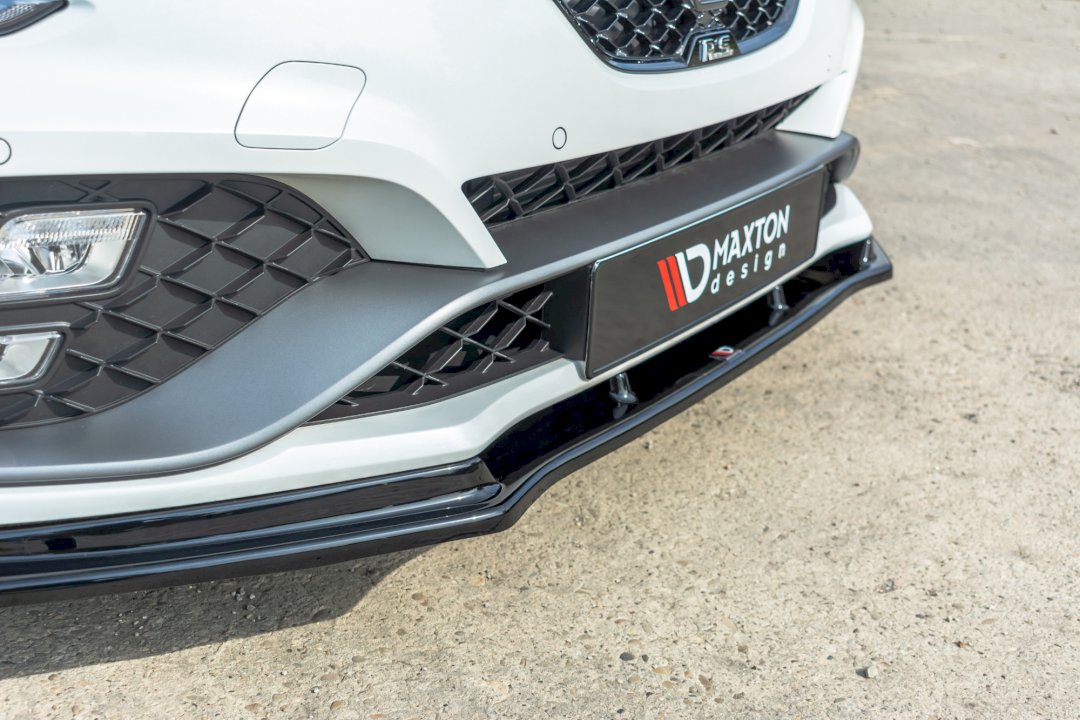 Maxton Design - Aftermarket  FRONT SPLITTER V.1 RENAULT MEGANE MK4 RS (2018-2020)