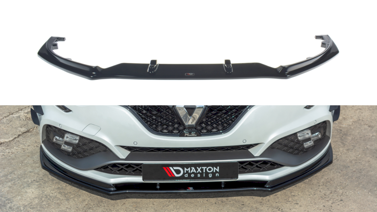 Maxton Design - Aftermarket  FRONT SPLITTER V.1 RENAULT MEGANE MK4 RS (2018-2020)