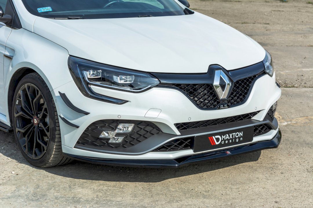 Maxton Design - Aftermarket  FRONT SPLITTER V.2 RENAULT MEGANE MK4 RS (2018-2020)