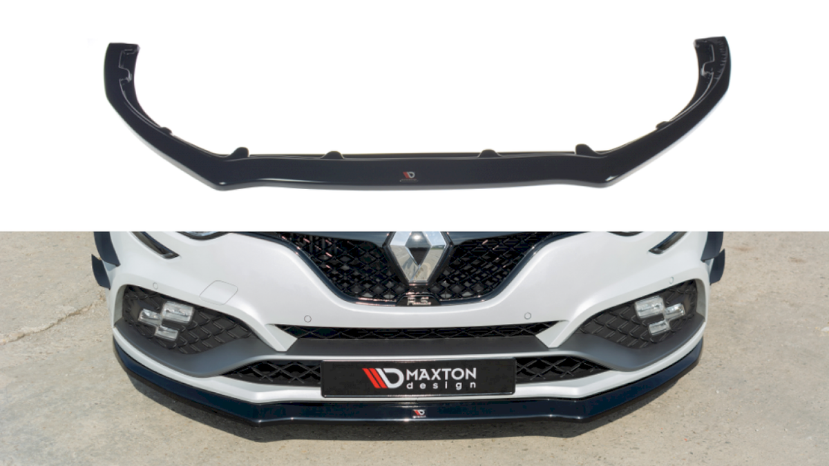 Maxton Design - Aftermarket  FRONT SPLITTER V.2 RENAULT MEGANE MK4 RS (2018-2020)