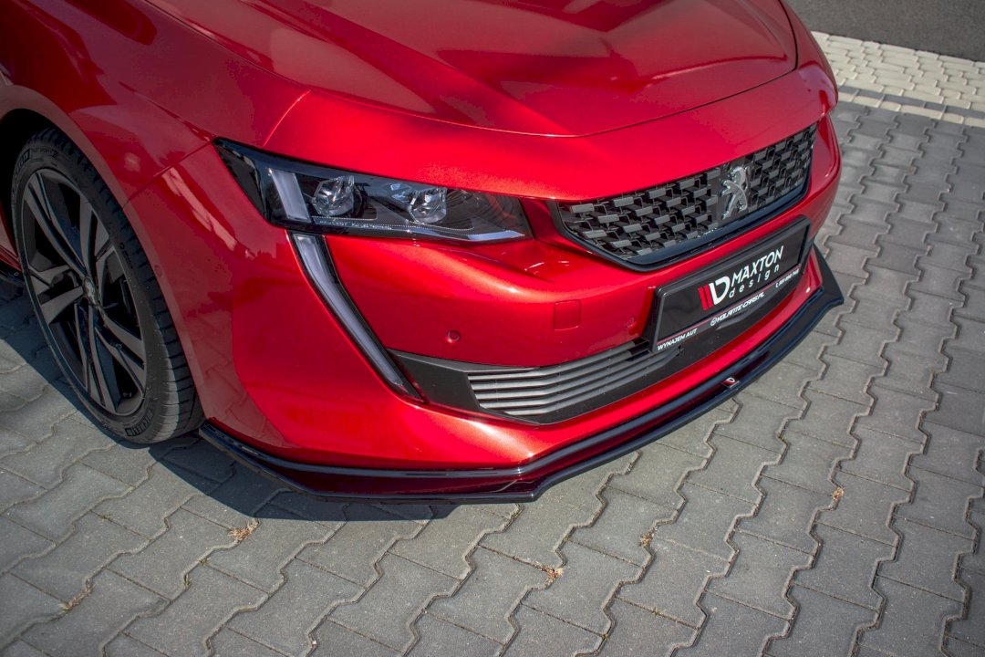 Maxton Design - Aftermarket  FRONT SPLITTER V.2 PEUGEOT 508 SW MK2