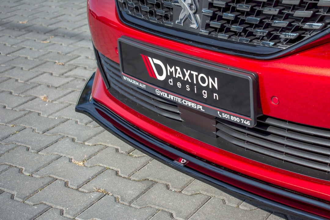 Maxton Design - Aftermarket  FRONT SPLITTER V.2 PEUGEOT 508 SW MK2