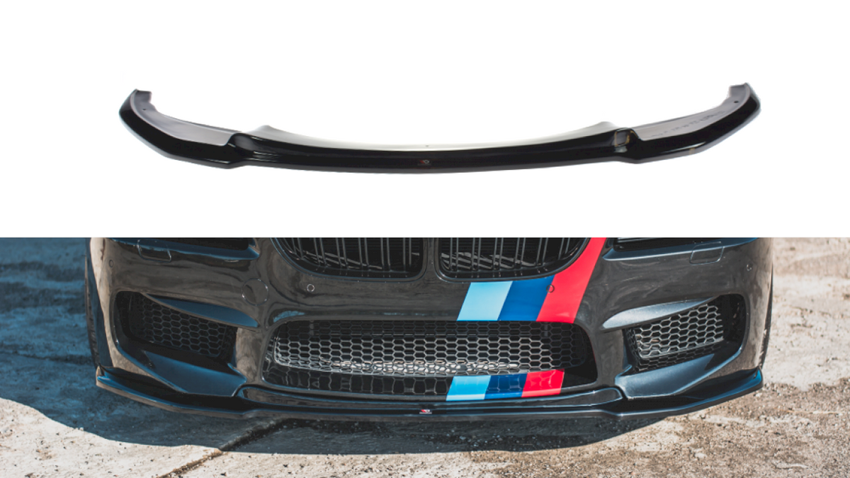 Maxton Design - Aftermarket  Front Splitter V.2 BMW M6 Gran Coupe / Coupe / Cabriolet F06 / F13 / F12