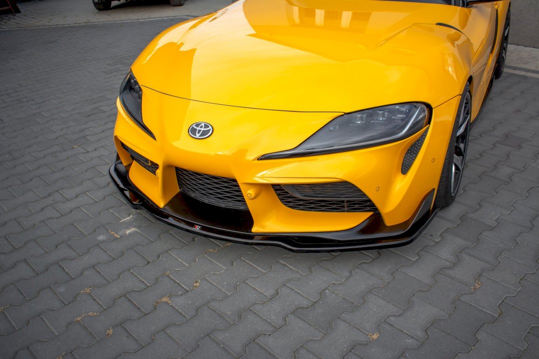 Maxton Design - Aftermarket  FRONT SPLITTER V.1 TOYOTA SUPRA MK5 (2019-)