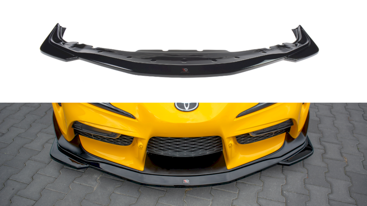 Maxton Design - Aftermarket  FRONT SPLITTER V.1 TOYOTA SUPRA MK5 (2019-)