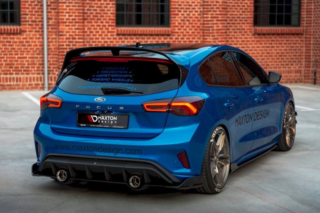 Maxton Design - Aftermarket  REAR SPLITTER FORD FOCUS MK4 ST-LINE (2018-UP)