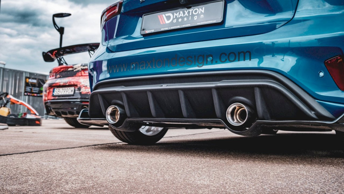 Maxton Design - Aftermarket  REAR SPLITTER FORD FOCUS MK4 ST-LINE (2018-UP)