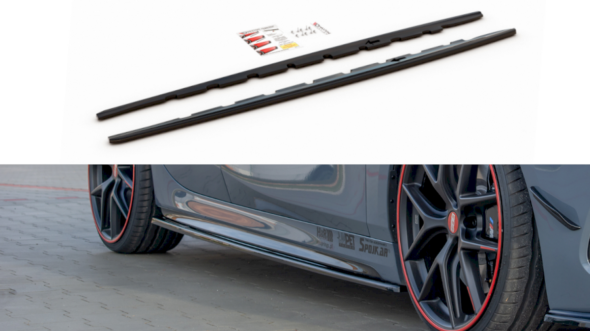 Maxton Design - Aftermarket  SIDE SKIRTS DIFFUSERS V.1 BMW 1 F40 M-SPORT / M135I