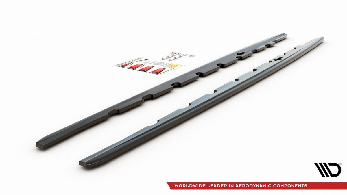 Maxton Design - Aftermarket  SIDE SKIRTS DIFFUSERS V.1 BMW 1 F40 M-SPORT / M135I