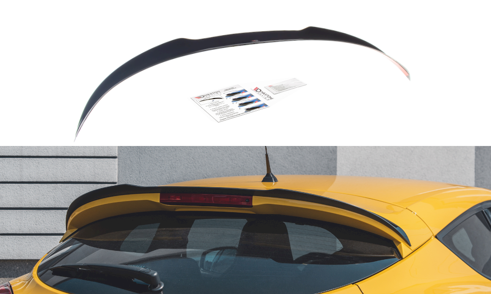 Maxton Design - Aftermarket  SPOILER EXTENSION RENAULT MEGANE MK3 RS (2010-15)