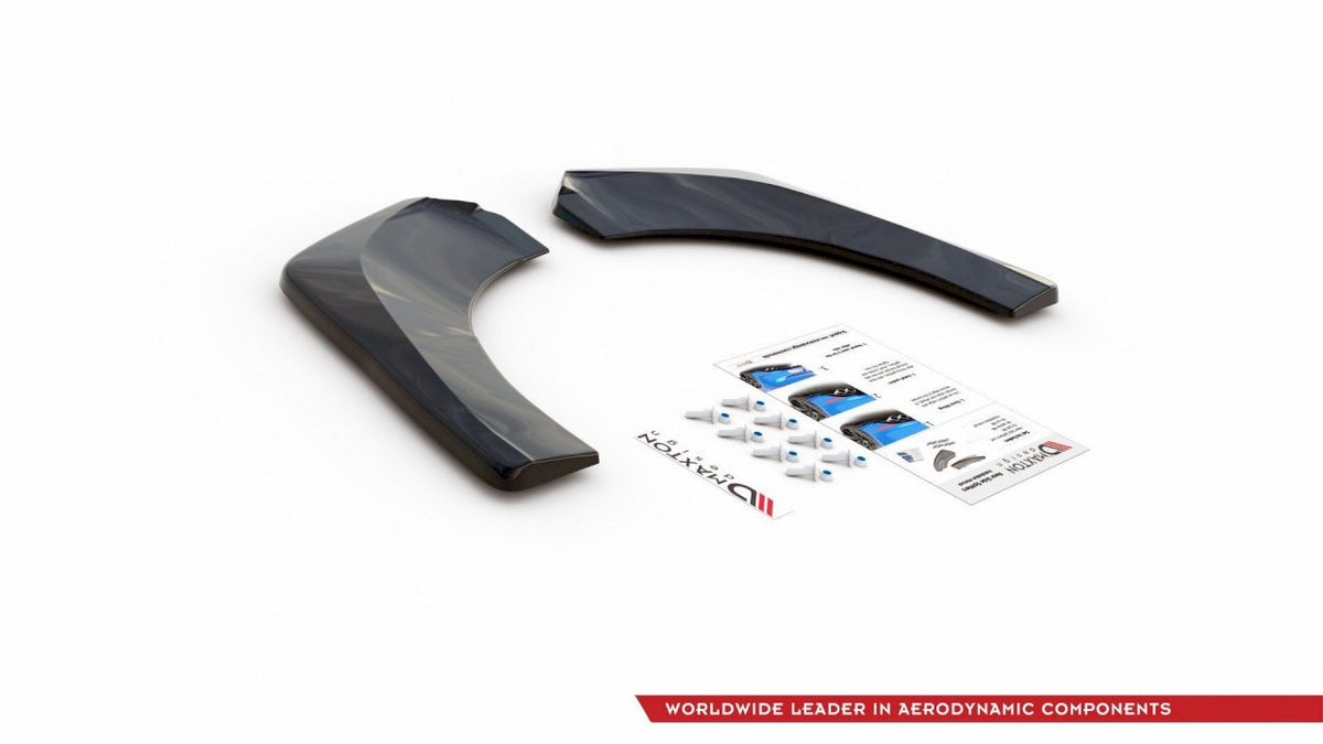 Maxton Design - Aftermarket  REAR SIDE SPLITTERS SKODA KODIAQ SPORTLINE (2017-)