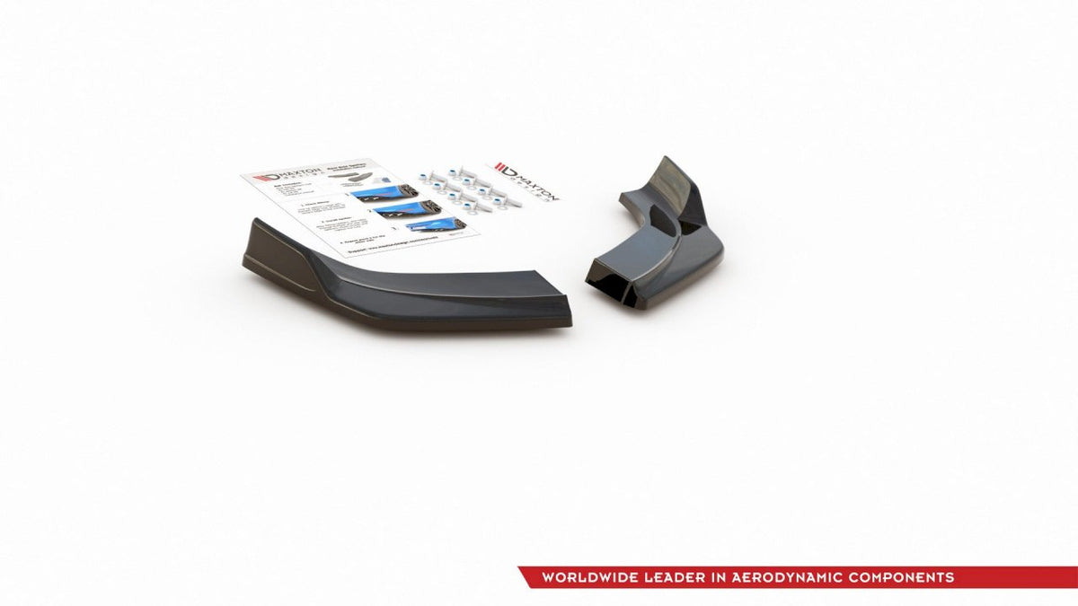 Maxton Design - Aftermarket  REAR SIDE SPLITTERS V.3 HYUNDAI I30 N MK3 HATCHBACK (2017-2020)