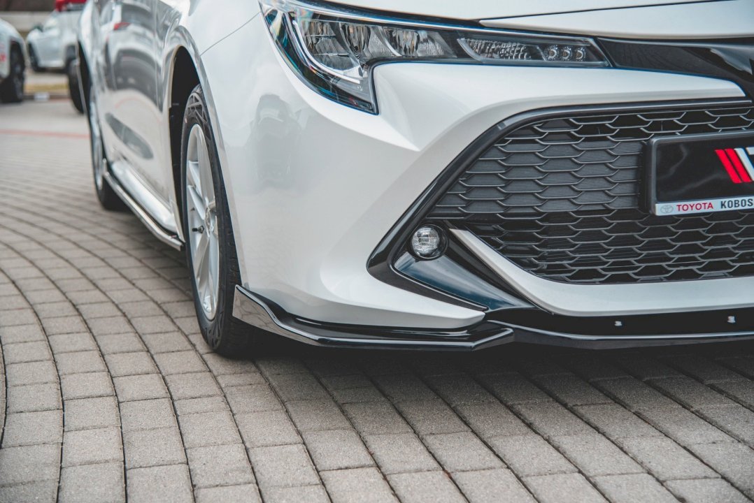 Maxton Design - Aftermarket  FRONT SPLITTER V2 TOYOTA COROLLA MK12 TOURING SPORTS/ HATCHBACK (2019-2023)