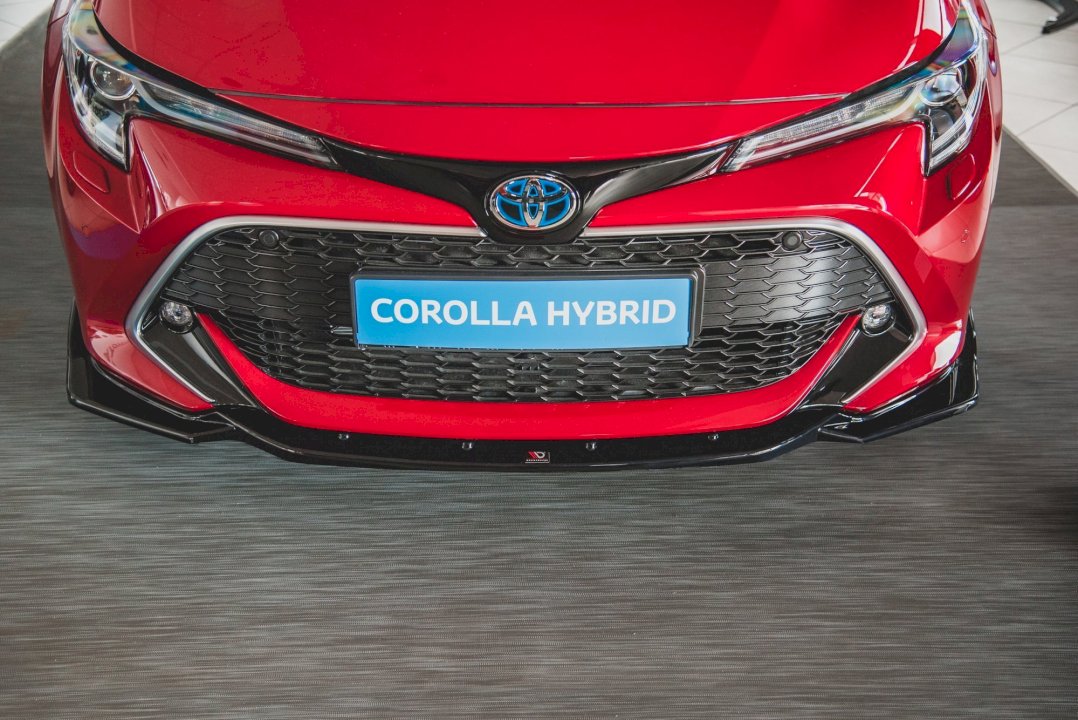 Maxton Design - Aftermarket  FRONT SPLITTER V2 TOYOTA COROLLA MK12 TOURING SPORTS/ HATCHBACK (2019-2023)