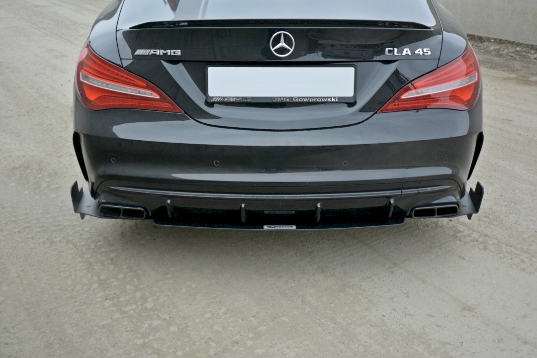 Maxton Design - Aftermarket  REAR SIDE SPLITTERS MERCEDES CLA A45 AMG C117 FACELIFT (2017-UP)