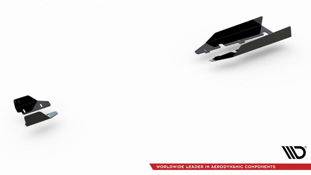 Maxton Design - Aftermarket  SIDE SKIRT FLAPS AUDI RS3 8V SPORTBACK (2015-2016)