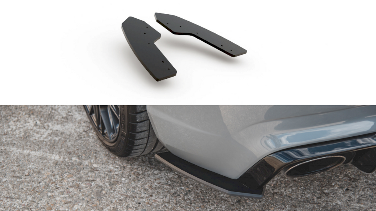 Maxton Design - Aftermarket  STREET PRO REAR SIDE SPLITTERS AUDI RS3 8V SPORTBACK (2015-2016)