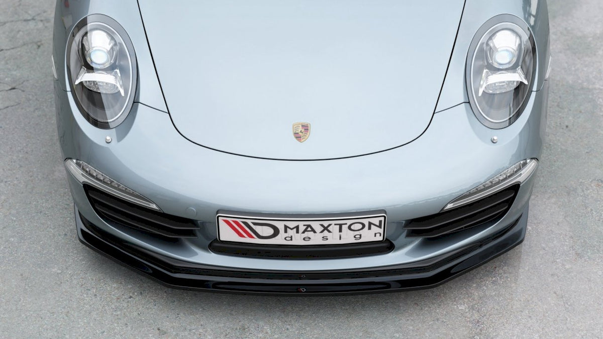 Maxton Design - Aftermarket  FRONT SPLITTER V2 PORSCHE 911 CARRERA 991 (2011-2016)