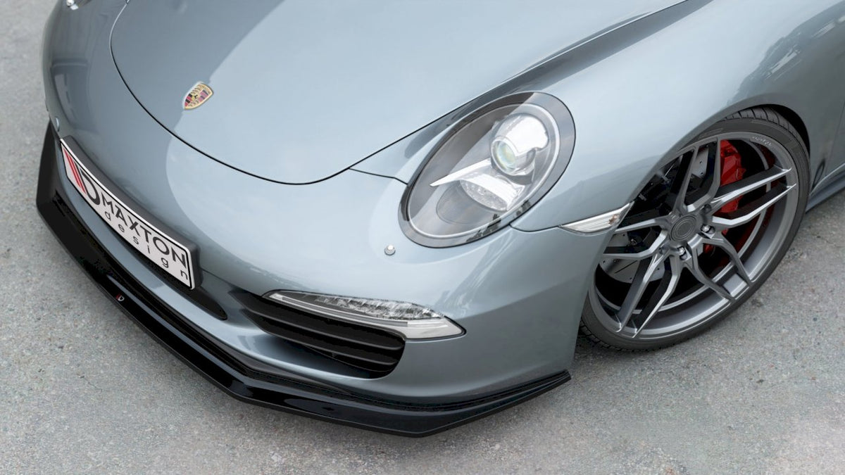 Maxton Design - Aftermarket  FRONT SPLITTER V2 PORSCHE 911 CARRERA 991 (2011-2016)
