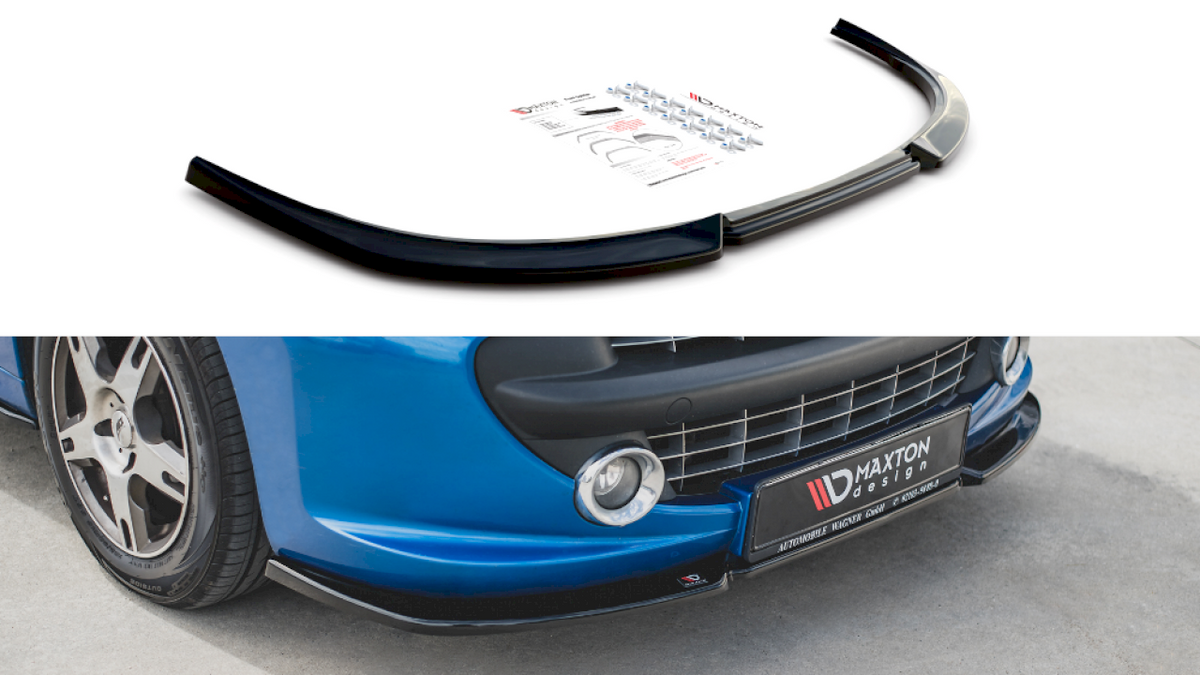 Maxton Design - Aftermarket  FRONT SPLITTER PEUGEOT 207 SPORT (2006 - 2009)