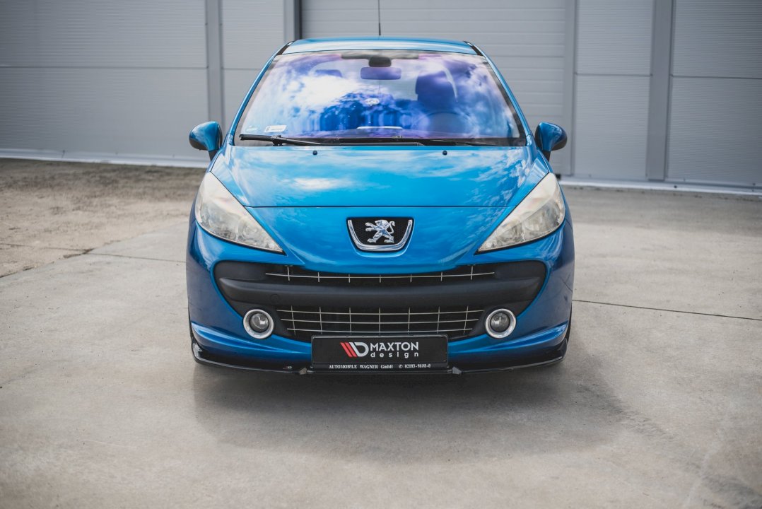 Maxton Design - Aftermarket  FRONT SPLITTER PEUGEOT 207 SPORT (2006 - 2009)