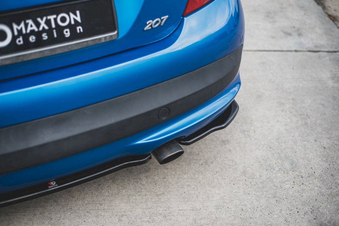 Maxton Design - Aftermarket  REAR SIDE SPLITTERS PEUGEOT 207 SPORT (2006-2009)