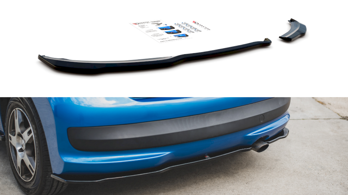 Maxton Design - Aftermarket  REAR SIDE SPLITTERS PEUGEOT 207 SPORT (2006-2009)