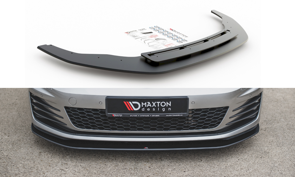 Maxton Design - Aftermarket  STREET PRO FRONT SPLITTER VW GOLF MK 7 GTI 2013-2016