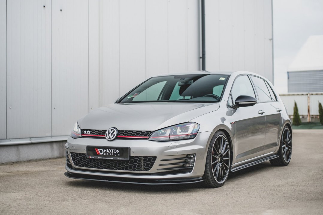 Maxton Design - Aftermarket  STREET PRO FRONT SPLITTER VW GOLF MK 7 GTI 2013-2016