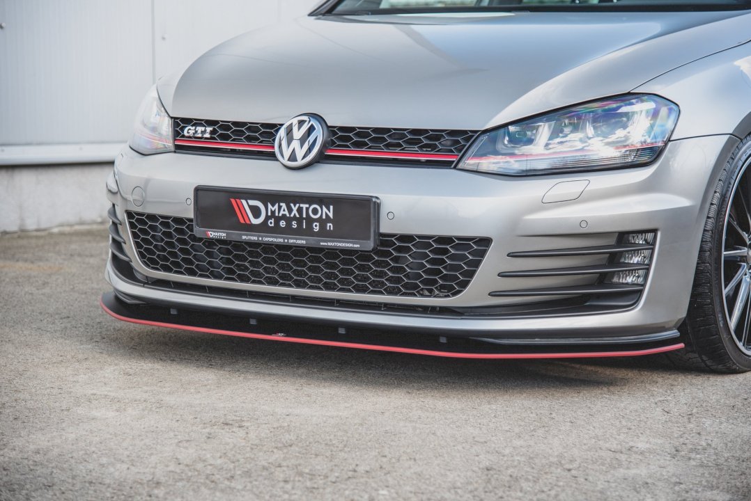 Maxton Design - Aftermarket  STREET PRO FRONT SPLITTER VW GOLF MK 7 GTI 2013-2016